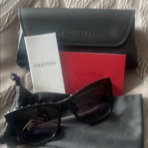 Brand new Valentino stud sunglasses cat eye